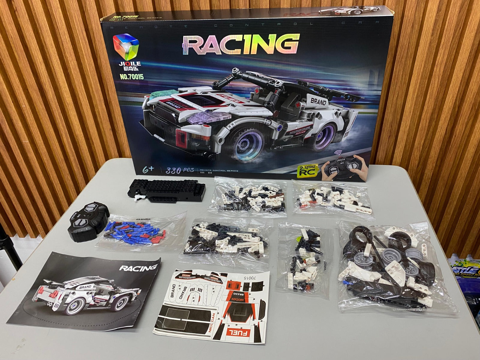 Gray helmet for bikers